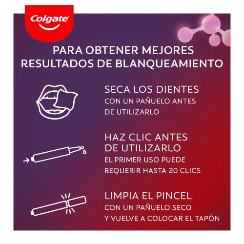 Colgate® Pasta De Dientes Colgate Max White Overnight Pincel Blanqueador 2,5ml 11 Colgate® Pasta De Dientes Colgate Max White Overnight Pincel Blanqueador 2,5ml - Imagen 9