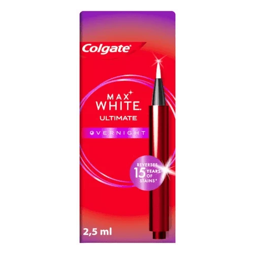 Colgate® Pasta De Dientes Colgate Max White Overnight Pincel Blanqueador 2,5ml 3 Colgate® Pasta De Dientes Colgate Max White Overnight Pincel Blanqueador 2,5ml