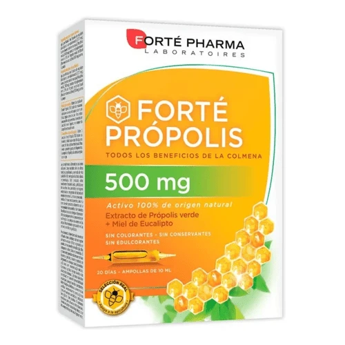 Forté Pharma Própolis 500 Forte Miel 20 Ampollas 3 Forté Pharma Própolis 500 Forte Miel 20 Ampollas