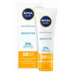 Nivea Sun Protección Facial UV Sensitive SPF50 50 Ml