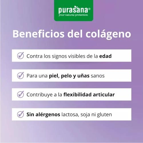 Purasana Feel Beautiful Colágeno Zarzamora 240 Gr 8 Purasana Feel Beautiful Colágeno Zarzamora 240 Gr - Imagen 6