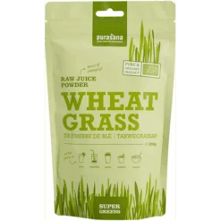 Purasana Jugo De Pasto De Trigo Vegano En Polvo Bio 200 Gr