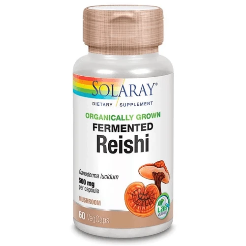 Solaray Reishi 500mg 60 Cápsulas Vegetales 3 Solaray Reishi 500mg 60 Cápsulas Vegetales