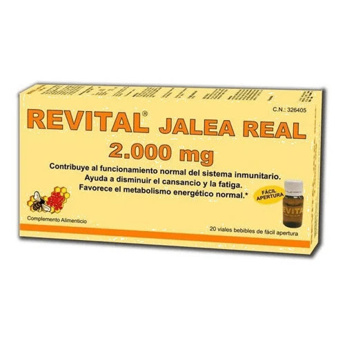 Revital Jalea Real 2000mg 20 Viales 3 Revital Jalea Real 2000mg 20 Viales