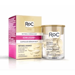 Roc Róc Line Smoothing Noche 10 Cápsulas