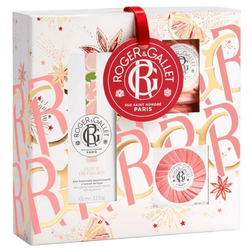 ROGER & GALLET Roger&Gallet Fleur De Figuier Agua Perfumada 100 Ml + Roll-on 10 Ml + Jabón 3 ROGER & GALLET Roger&Gallet Fleur De Figuier Agua Perfumada 100 Ml + Roll-on 10 Ml + Jabón