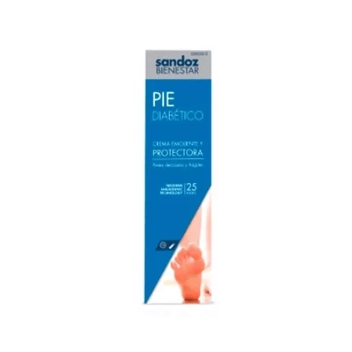 Sandoz Bienestar Pie Diabético Crema Protectora 100 Ml 3 Sandoz Bienestar Pie Diabético Crema Protectora 100 Ml
