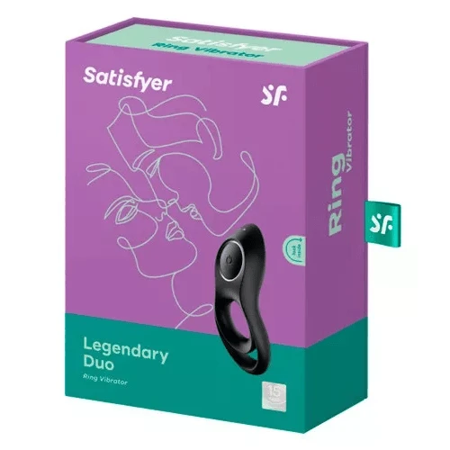 Satisfyer Legendary Duo Anillo Vibrador Negro 3 Satisfyer Legendary Duo Anillo Vibrador Negro