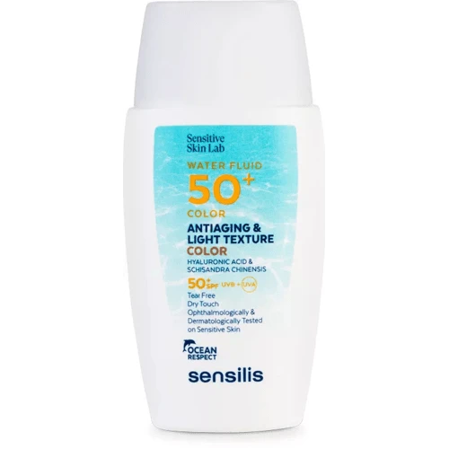 Sensilis Water Fluid SPF50+ Antiedad Fluido Con Color 40 Ml 3 Sensilis Water Fluid SPF50+ Antiedad Fluido Con Color 40 Ml