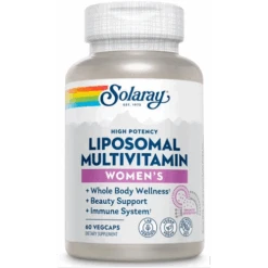 Solaray Liposomal Multivitamin Women's 60 Cápsulas Vegetales