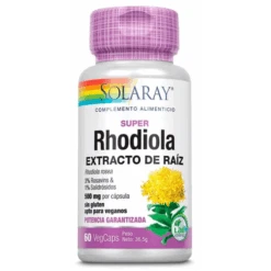 Solaray Super Rhodiola 60 Cápsulas Vegetales