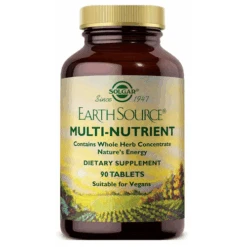 Solgar Earth Source Multivitamínico Y Mineral 180 Comprimidos