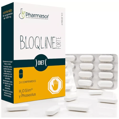 Soria Natural Pharmasor Bloqline Forte 24 Comprimidos 3 Soria Natural Pharmasor Bloqline Forte 24 Comprimidos