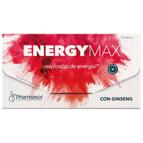 Soria Natural Pharmasor Energy Max Con Ginseng 20 Viales 3 Soria Natural Pharmasor Energy Max Con Ginseng 20 Viales