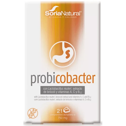 Soria Natural Probicobacter 21 Comprimidos 3 Soria Natural Probicobacter 21 Comprimidos