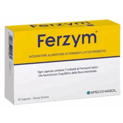 Specchiasol Ferzym Plus 30 Cápsulas