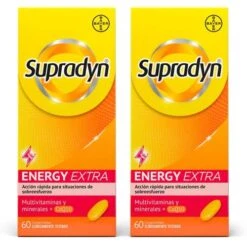 Supradyn Energy Extra Deporte Vitaminas Y Energía 2X60 Comprimidos FORMATO AHORRO