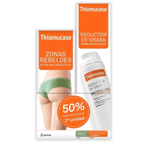 Thiomucase Crema Anticelulítica + Stick Zonas Rebeldes 3 Thiomucase Crema Anticelulítica + Stick Zonas Rebeldes