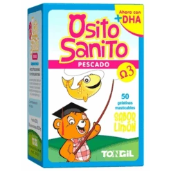 Tongil Osito Sanito Pescado Omega 3 50 Gelatinas Masticables