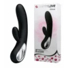 Love Vibrador Elmer Recargable 12 Funciones Pretty Negro -Personal Cuidado Productos Tienda Vibrador Elmer Recargable 12 Funciones Pretty Love Negro