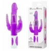 Love Vibrador Rotativo Triple Pretty Bunny Color Morado -Personal Cuidado Productos Tienda Vibrador Rotativo Triple Pretty Bunny Color Morado
