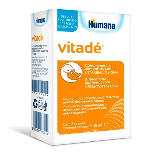 Humana Baby Vitadé Vitamina D Y DHA 15 Ml 3 Humana Baby Vitadé Vitamina D Y DHA 15 Ml
