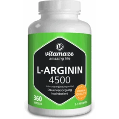 Vitamaze L-Arginina 750 Mg 360 Cápsulas