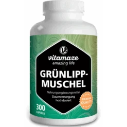 Vitamaze Mejillón De Labios Verdes 500 Mg 300 Cápsulas