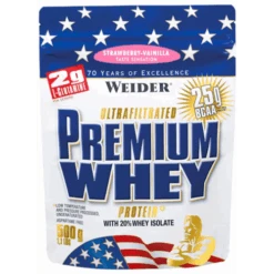 Weider Proteínas Premium Whey Fresa-Vainilla 500 Gr