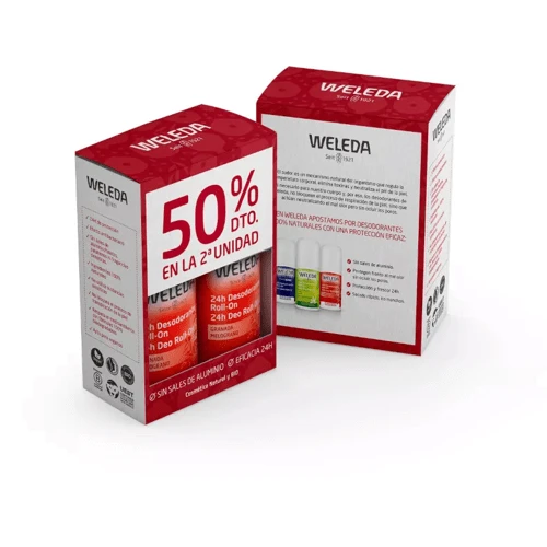 Weleda Desodorante Roll On Granada 2x50 Ml 3 Weleda Desodorante Roll On Granada 2x50 Ml